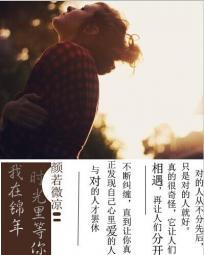 我在錦年時光裡等你